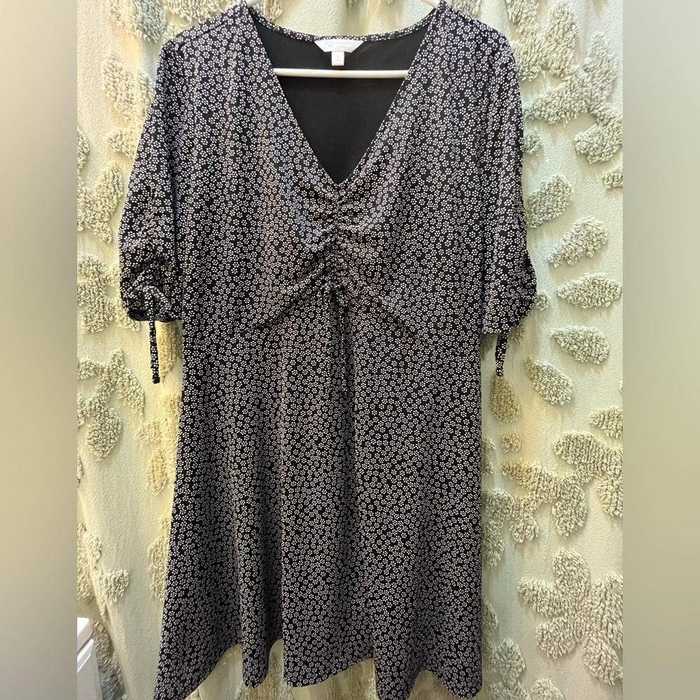 LC Lauren Conrad Black and White Dress Y2K